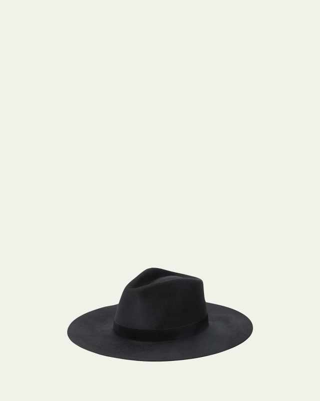 Korin Wide-Brim Wool Fedor
